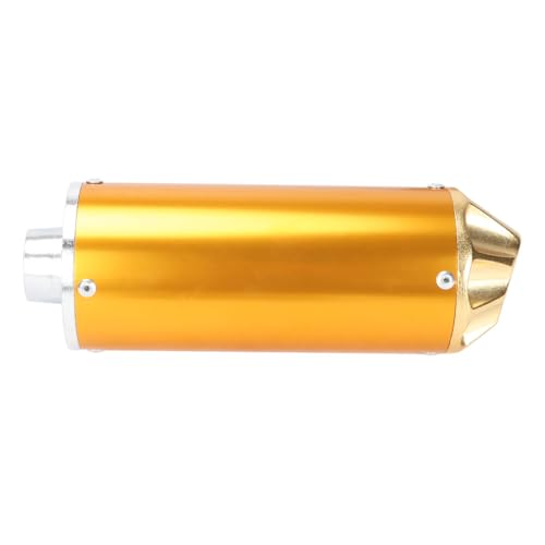 Cylemoto 28mm Exhaust Muffler Silencer Pipe 1.1" for CRF50 XR50 KLX Coolster SSR Thumpstar TTR YCF Lifan Apollo 50cc 70cc 90cc 110cc 125cc Pit Trail Dirt Bike Mini Bike Motorcycle Motocross Parts Gold - Image 4