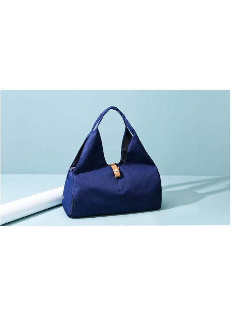 Anna Dry and Wet Separation Independent Shoe Compartment Yoga Bag for Yoga Mat - Portable Fitness Gym Tote - Image 3