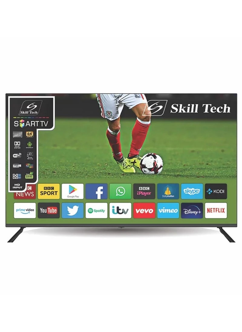 Skill Tech Skill Tech SK6550S4KFL  sleek and advanced 65 Inch SMART FRAMELESS 4K UHD LED TV  - Image 1