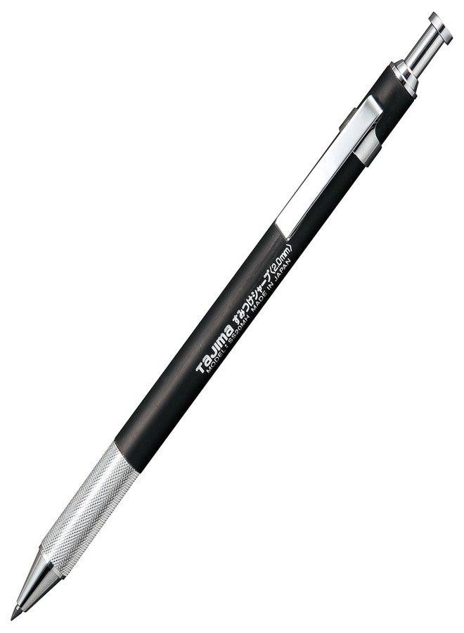 TAJIMA Marking Tools - #2 (HB) Sumitsuke 2.0mm Mechanical Pencil with Metal Tip - SS20MH-HB-T - Image 2