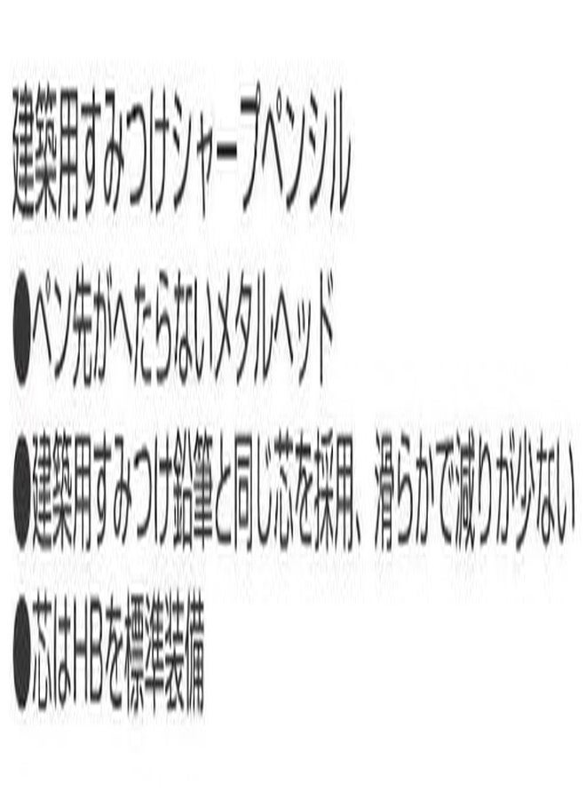 TAJIMA Marking Tools - #2 (HB) Sumitsuke 2.0mm Mechanical Pencil with Metal Tip - SS20MH-HB-T - Image 5