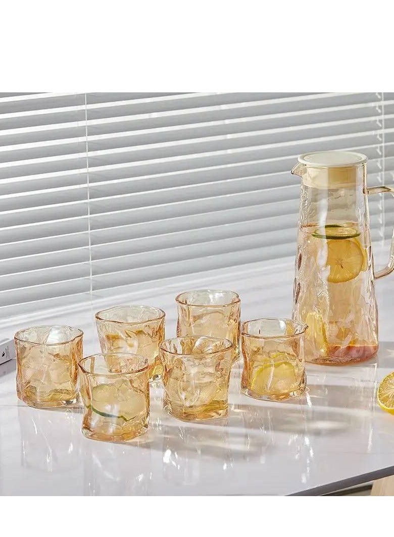 طقم دورق و 6 اكواب مستورد , دورق 1.5 لتر - Image 1