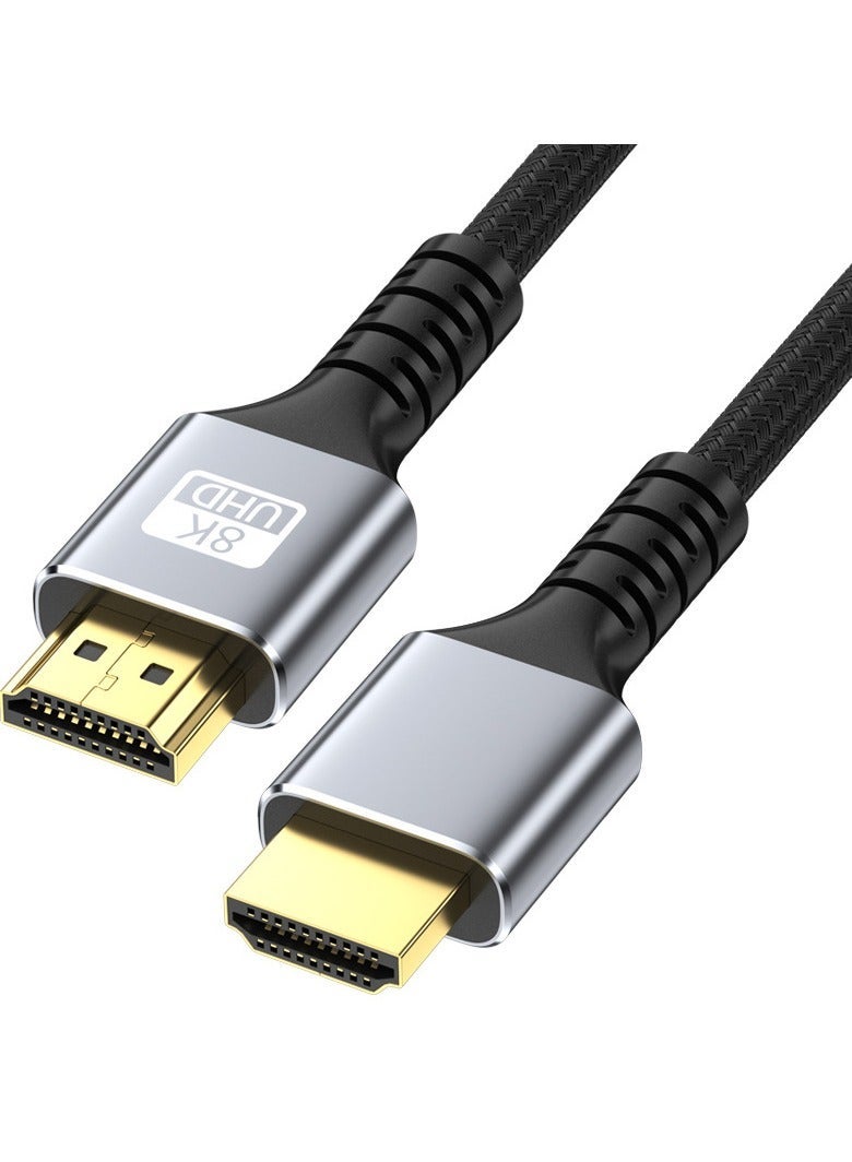 كابل HDMI 2.1 عالي الدقة بدقة 8K، متوافق مع التلفزيونات والأجهزة الحاسوبية وأجهزة الألعاب والهواتف والأجهزة المحمولة - Image 1