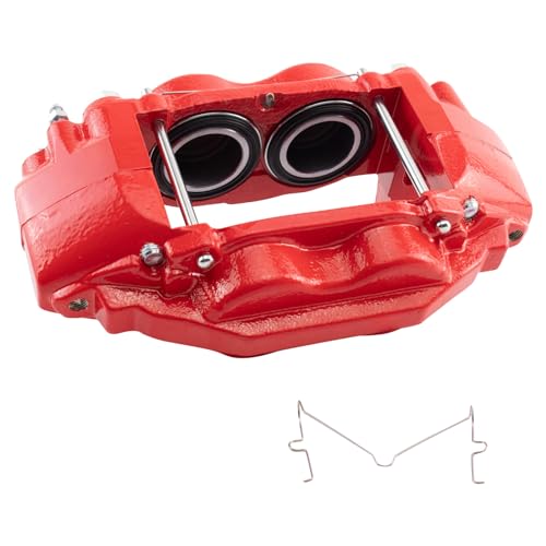 TRQ Front Brake Caliper Set Compatible with 2008-2015 Toyota Sequoia 2007-2015 Tundra - Image 3