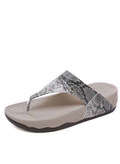 Leopard Print Wedges For Women Multicolour