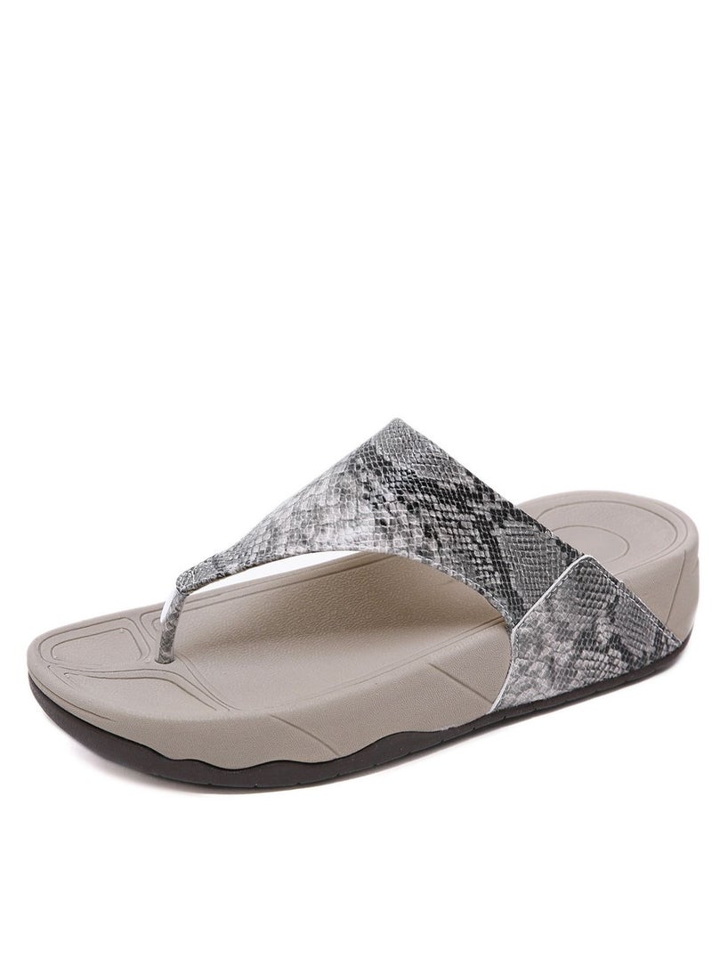 Loquat - Leopard Print Wedges For Women Multicolour - Image 1