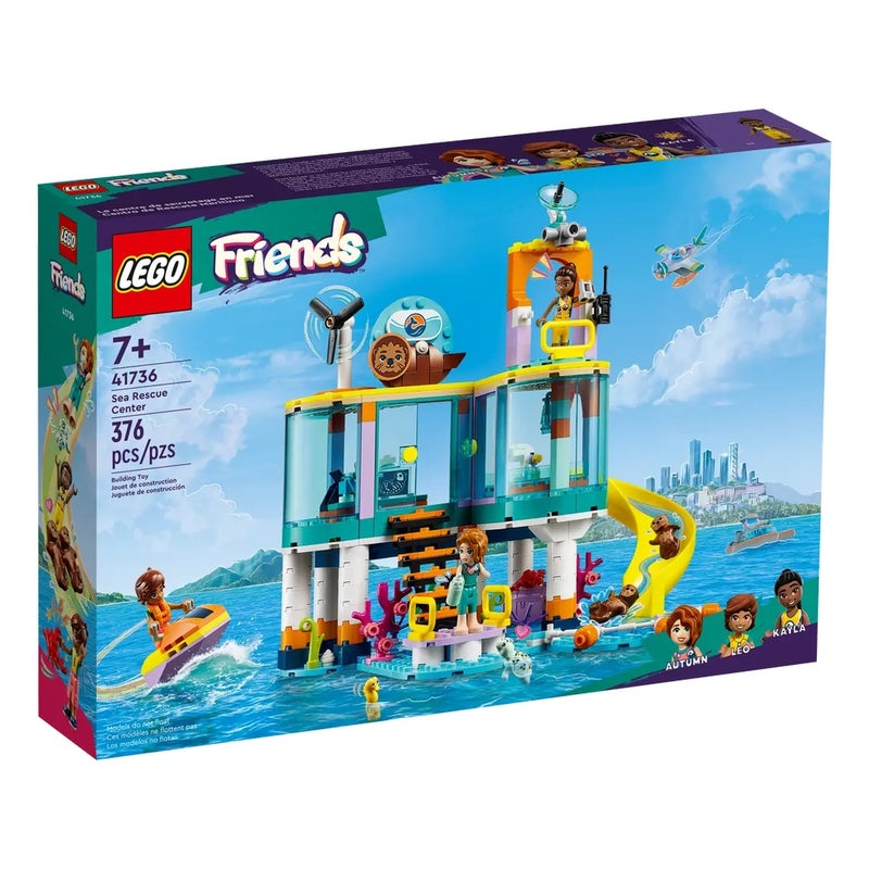 LEGO - Friends Sea Rescue Center 376 Pieces - 41736 - Image 1