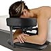 TOROKOM Adjustable Headrest Face Pillow Cradle & Face Cushion Support Bracket, Headrest Face Cushion Face Pillow, Salon Home Mattress Massage Kit (Black) - Image 2