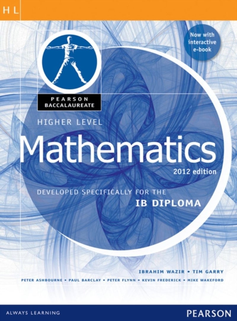 Pearson Baccalaureate Higher Level Mathematics  - Ibrahim Wazir; Tim