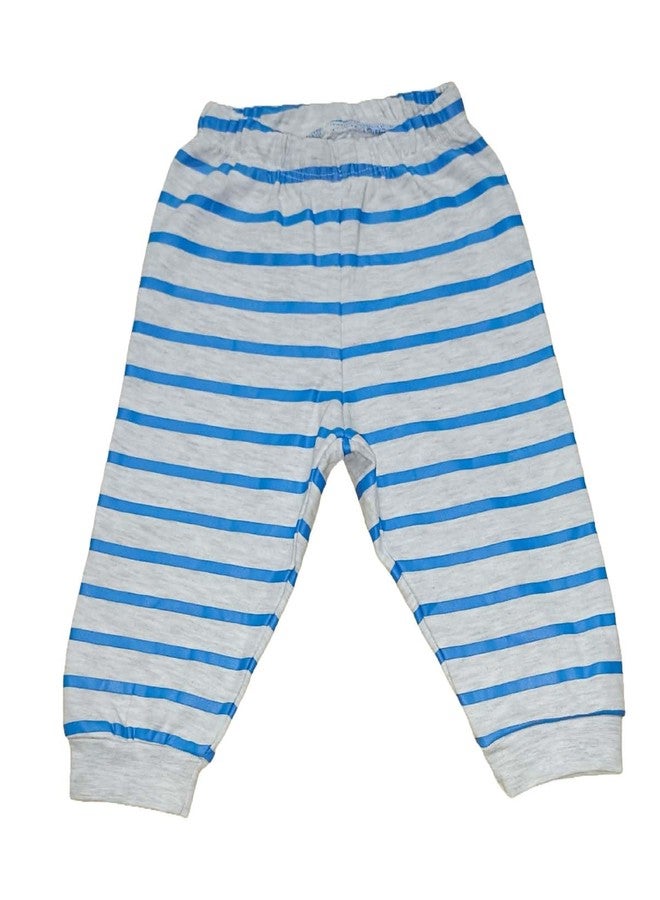 Cute Collection Cotton Bottom/Legging/Pyjami for 0-3 Months New Born Baby Boys & Girls, Pack of 3 Pcs Multicolour - Image 2