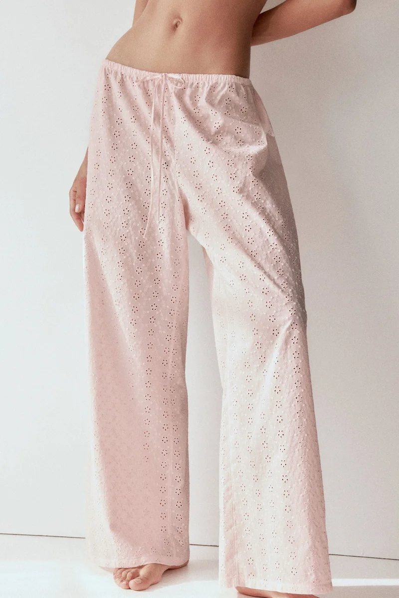 H&M Broderie anglaise pyjama bottoms