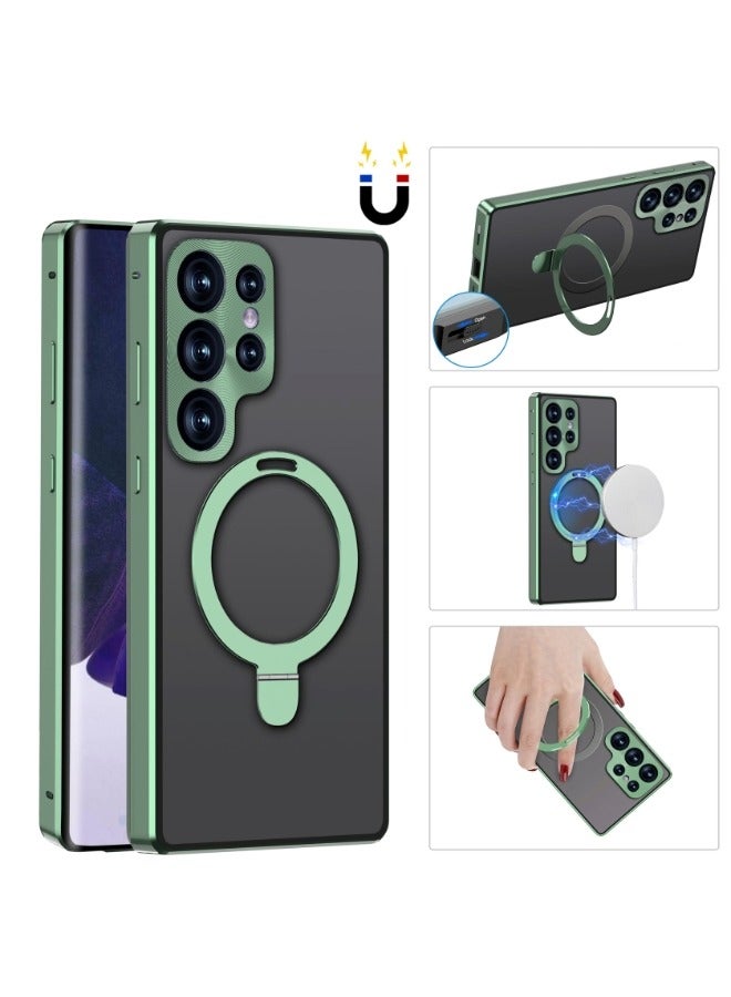 REOCLE Samsung S23 Ultra Case with Yellowing Resistant Protection Magnetic Magsafe Metal Case for Samsung Galaxy S23 S22 S21 Ultra Plus Note 20 Ultra - Image 5