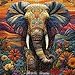 Larkipuzz Elephant Puzzles for Adults 1000 Pieces Larkipuzz Patchwork Mountain Puzzle Wildflower Vintage Sunset Jigsaw Puzzles for Wall Decor - Image 4