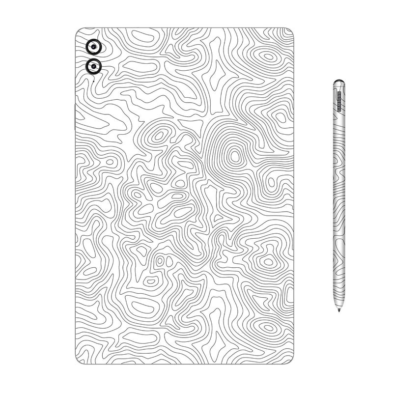 Capes Tablet Skins Compatible with Samsung Galaxy Tab S9 FE Plus | Ultra-Thin Protective Film | Anti-Scratch Vinyl Decal Skin | Not Case/Cover (Tornado, Back Skin + S Pen Skin) - Image 1