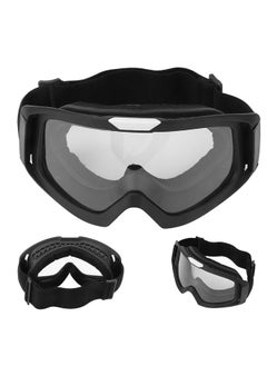 Thoraya Outdoor Motorcycle Riding Eyewear Off-Road Goggles Windproof Bicycle Eye Glasses(Tranparent)  - Image 4