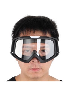 Thoraya Outdoor Motorcycle Riding Eyewear Off-Road Goggles Windproof Bicycle Eye Glasses(Tranparent)  - Image 3