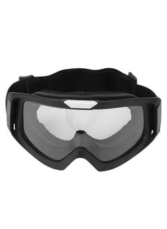 Thoraya Outdoor Motorcycle Riding Eyewear Off-Road Goggles Windproof Bicycle Eye Glasses(Tranparent)  - Image 1
