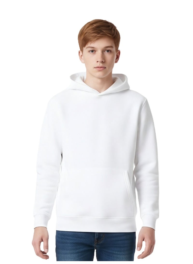 WiNi BEE Kids Cotton Hoodie for Boys and Girls | Youth Pullover Sweatshirt with Pocket, Cozy Spring Jacket | Toddler to Teen Sizes 2-16 Years - Image 1