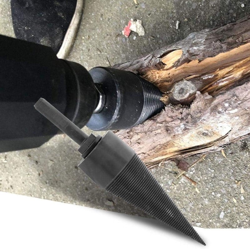 klarako Shopping Spree Wood Split Log Splitter, Firewood Drill Bit Wood Splitter Household Firewood Spli Drill SDS Plus Shank for Electric Drill - Image 3