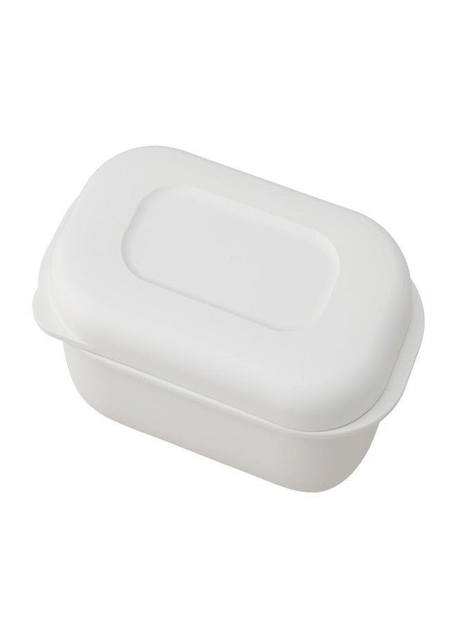 Marna K810W Ultra Frozen Rice Container, Small (1 Piece, Microwave/Dishwasher Safe), Rice, Frozen Rice Container (White) - Image 1