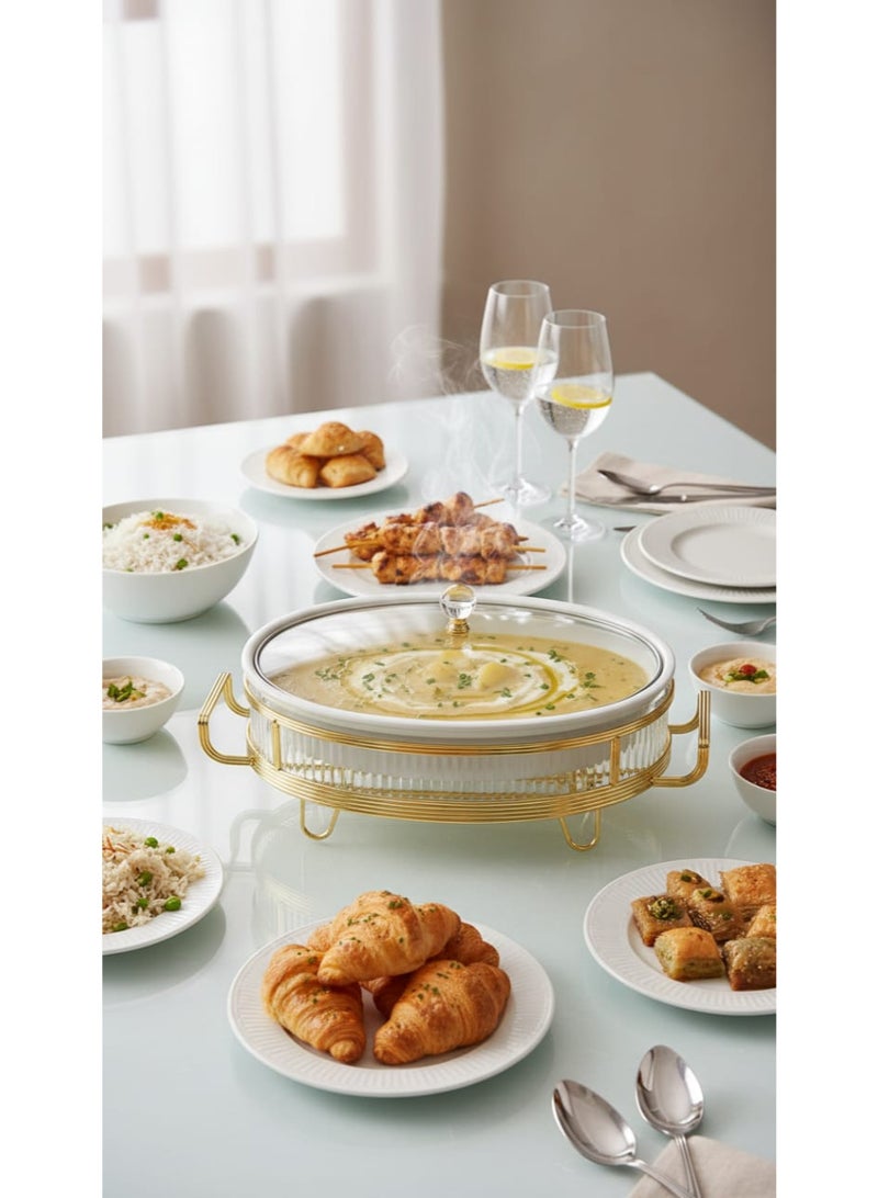 Buffet warmer, oval serving dish, 16 cm - Image 2