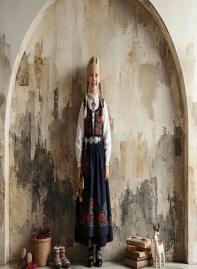 Kate Abstract Mottled Arch Wall Backdrop Photo Background Studio Props,7x5ft - Image 2