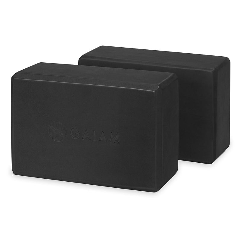 Gaiam Yoga Block - Supportive Latex-Free Eva Foam - Soft Non-Slip Surface with Beveled Edges for Yoga, Pilates, Meditation - Yoga Accessories for Stability, Balance, Deepen Stretches - Image 1