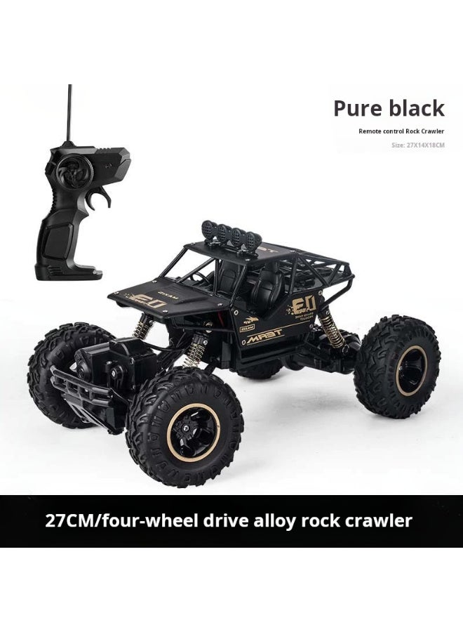High-Speed Off-Road Bigfoot Climbing Remote Control Toy Car Black