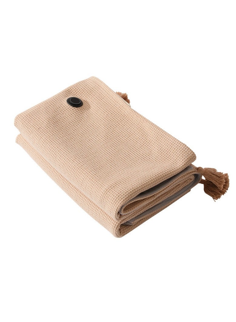 general Portable electric blanket, 3-speed temperature control, USB powered, washable, 150 x 80 cm, suitable for warming shoulders, waist and whole body (excluding power banks) - Image 1