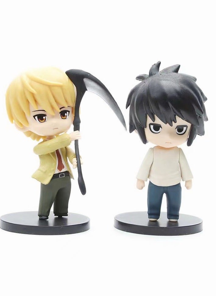 5 Piece The Model Of DN Light Yagami Statue Set Figures Toy Design Collectible Action Figure - Image 3