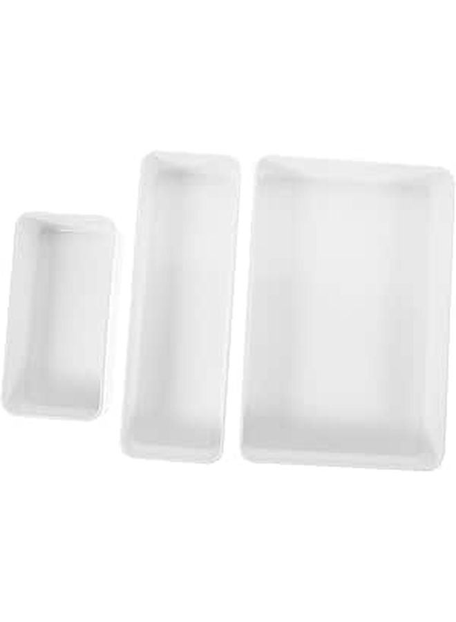 3 Pack Desktop Storage Organizer Bins Versatile Desk Organizer Keep Desktop Tidy - Image 1