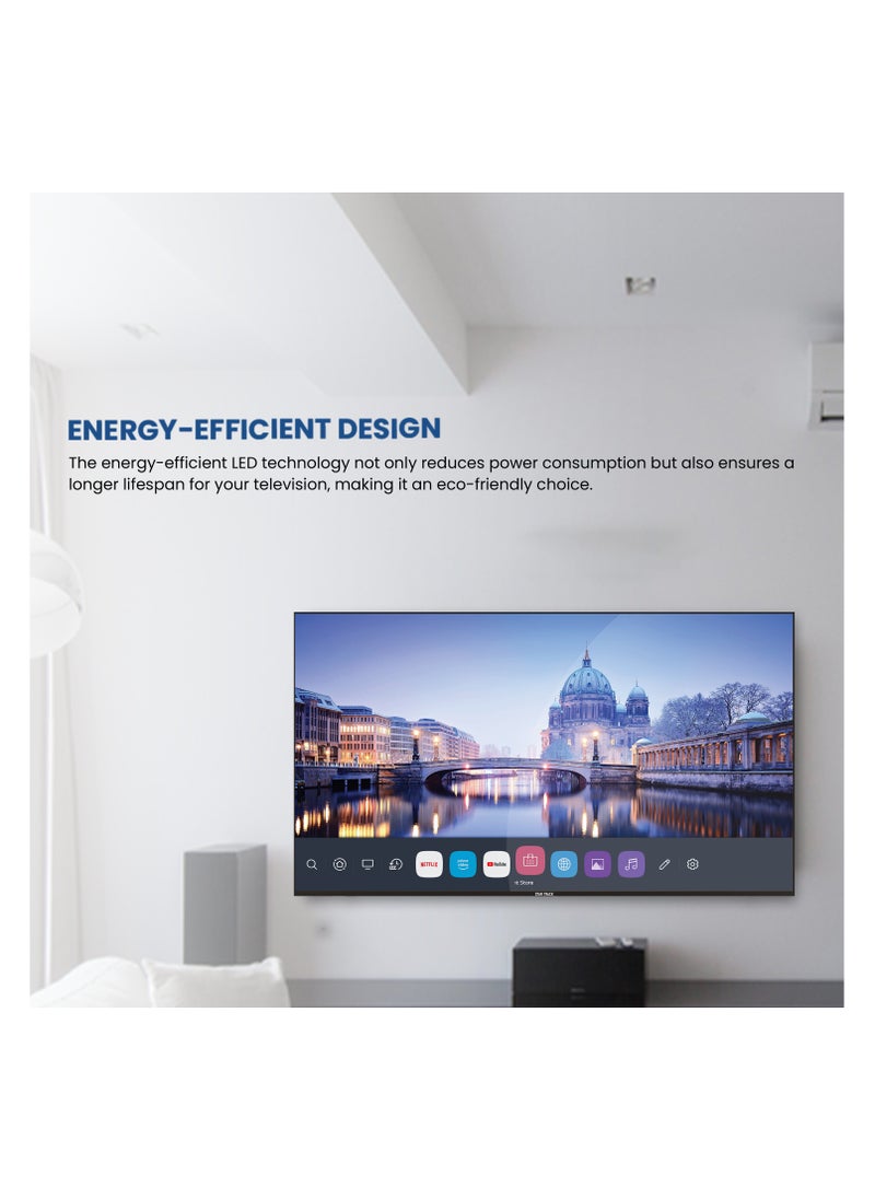 STAR TRACK - Star Track 70-inch 4K UHD WebOS Smart LED TV - Powered by AI, Netflix, YouTube, Prime, Voice Control - Image 1