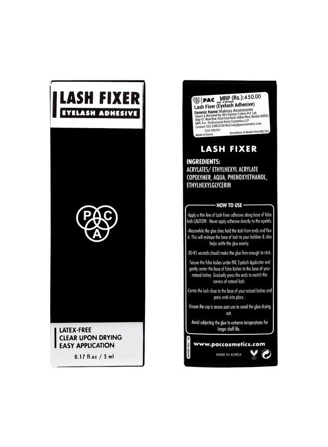 PAC Lash Fixer (Eyelash Adhesive) Transparent - Image 4