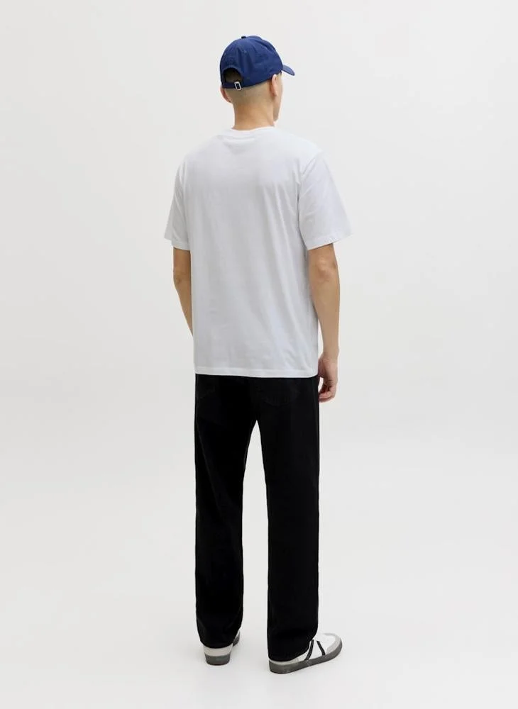 JACK & JONES Graphic Crew Neck T-Shirt