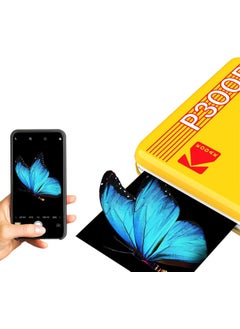 Kodak Mini 3/P300 Retro Smartphone Photo Printer - Yellow  - Image 2