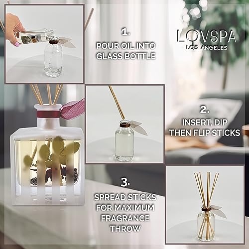 LOVSPA Birchwood Pine Diffuser Oil - Holiday Essential Oils for Diffuser Refill & Air Freshener Room Spray - Long-Lasting & Natural Home Fragrance, Scented Oil for Diffusers, USA Made, 4oz - Image 3