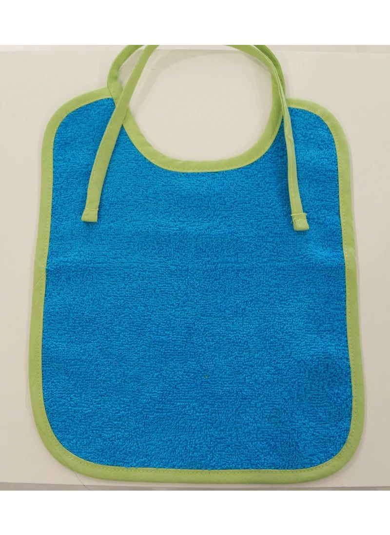 اندر هوم Baby Food Bib Curly Bib Cotton Plain Towel Baby Apron