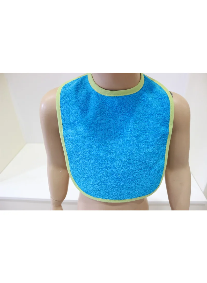 اندر هوم Baby Food Bib Curly Bib Cotton Plain Towel Baby Apron