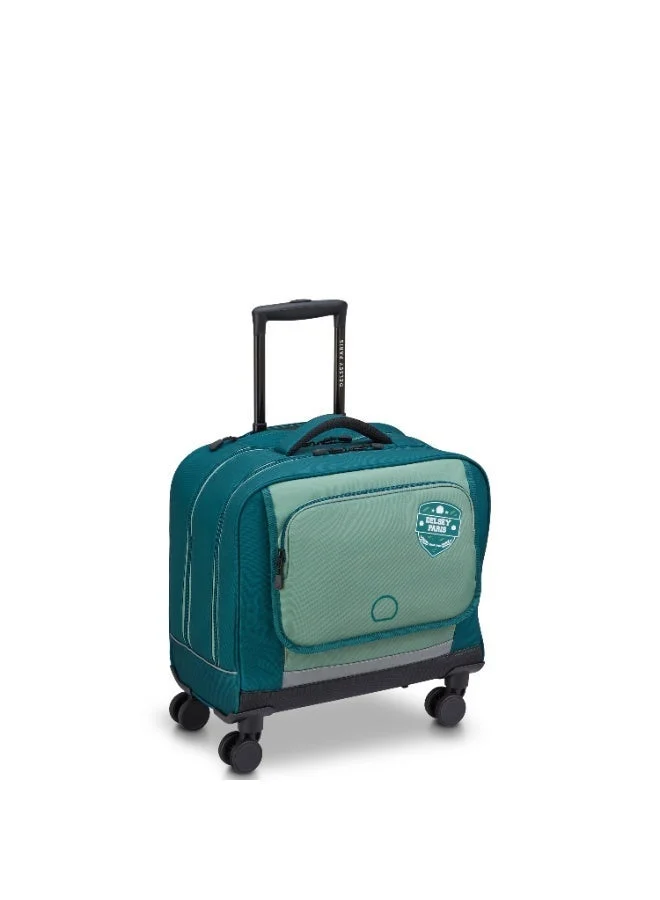 Delsey ACADEMIE 3-Piece Set 4-Wheels 15.6 Inch Trolley School Bah Sage Green