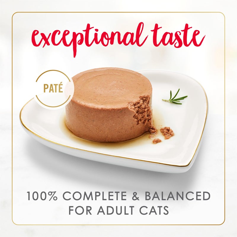 Fancy Feast Purina Fancy Feast Tender Beef and Chicken Feast Classic Grain Free Wet Cat Food Pate - (Pack of 24) 3 oz. Cans - Image 2
