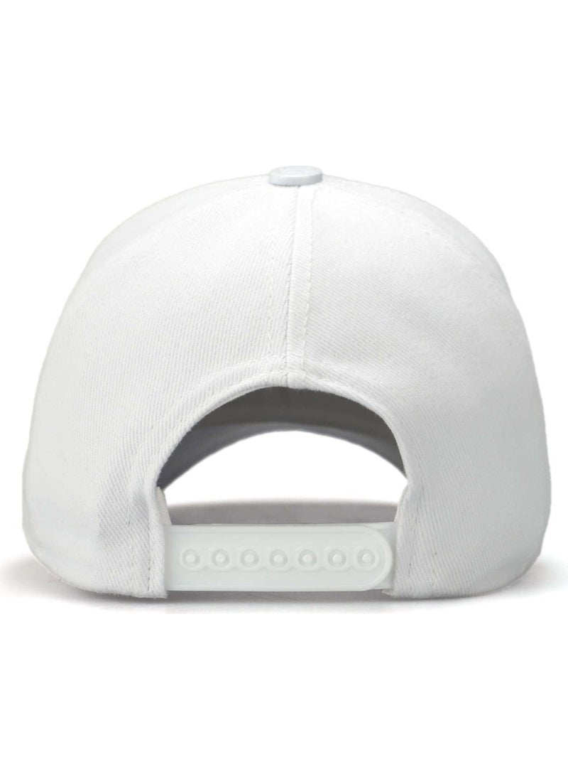 Black Börk BlackBörk V1 Baseball Kids Lion - 2 Code Logo Unisex White Children's Hat (Cap)  - Image 3