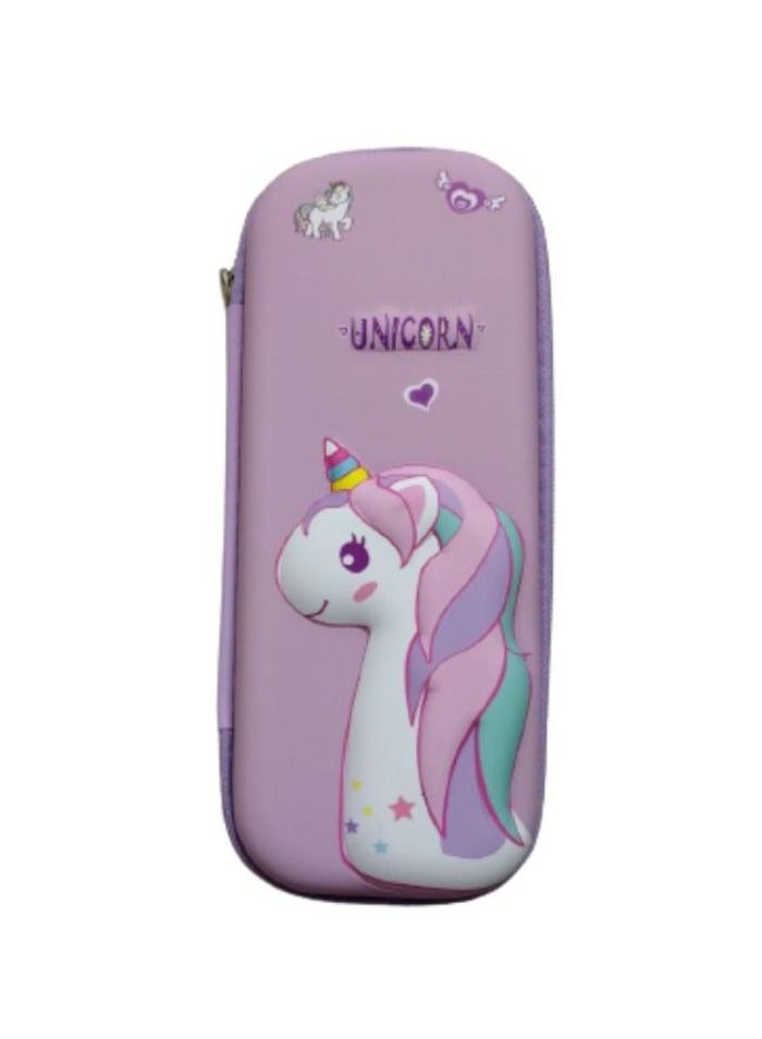 3D Pencil Case High Quality 3D Pencil Cases and Bags for Boys and Girls, Embrace Adventure with Vibrant Colors with High Quality (Colorful Horse) (Colorful Horse with Hair and Horn(purple)) - Image 2
