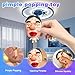CIYOJA Pimple Popper Toy Set Ultra Soft Cute Face Pimple Popping Fidget Toy Refillable Pimple Toy with Sensory Cream Silicone Squishy Squeeze Toy for Stress Relief Anxiety ReliefPoutFace - Image 4