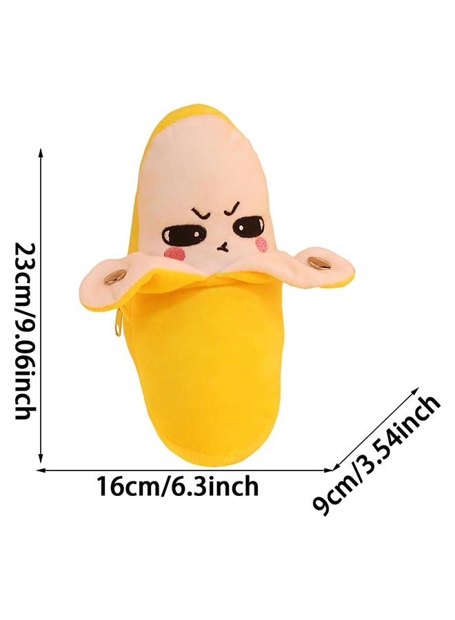 Toyland Banana Sound Plush Toy, Induction Beat Piano Plush Toy, Fruit Interactive Musical Sensing Rhythm Instrument Toy, Multiplayer Electronic Piano Stuffed Animal Adorable Animate Gift, Yellow - Image 2