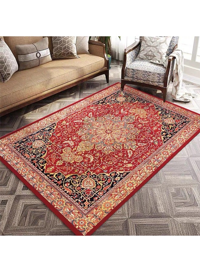 KLNAMAEAAN American Style Anti Slip Rugs Soft Modern Carpets 200X300 CM (Drop Plastic Crystal Velvet) - Image 1