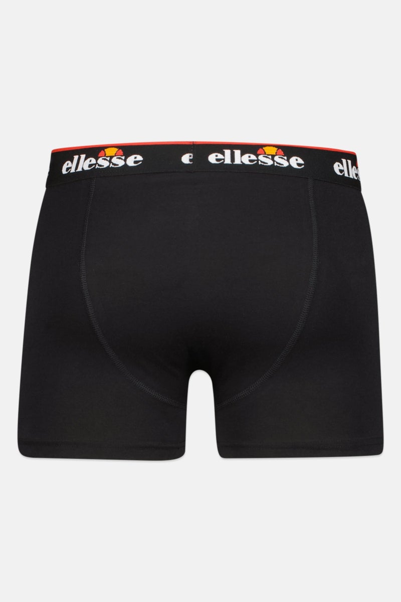 Ellesse Men 3 Pieces Brand Logo Boxers, Multicolor - Image 2