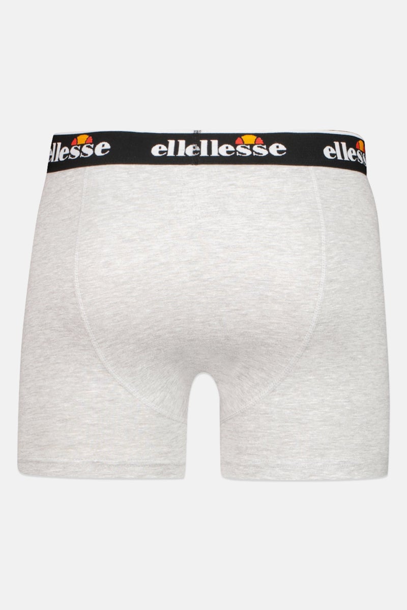 Ellesse Men 3 Pieces Brand Logo Boxers, Multicolor - Image 4