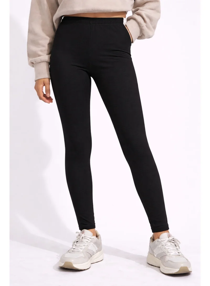 Victor And Jane  Girls’ Leggings Multipack (2 Pack) – Basic Stretch Leggings for Women | Best Price UAE