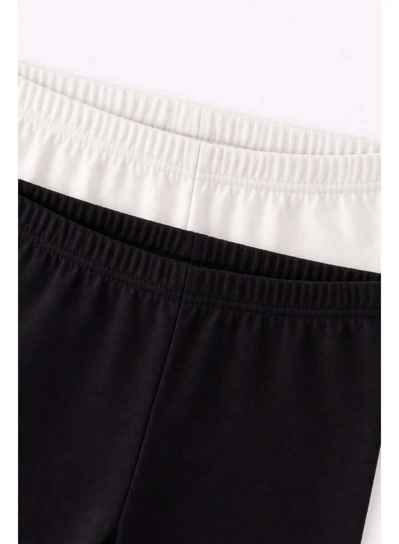Victor And Jane  Girls’ Leggings Multipack (2 Pack) – Basic Stretch Leggings for Women | Best Price UAE