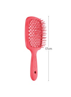 JANEKE Janeke Small Super Fluo Brush Peach Unisex Hairbrush  - Image 2